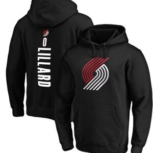 Portland Trail Blazers Damian Lillard Hoodie Size M